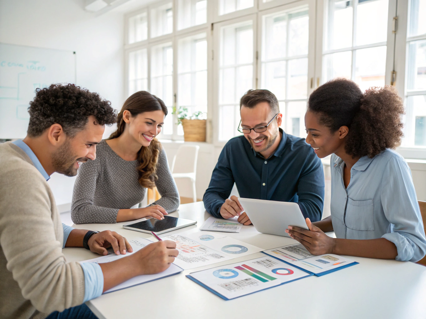 Visual representation of ArizonaConsulting's collaborative workflow process